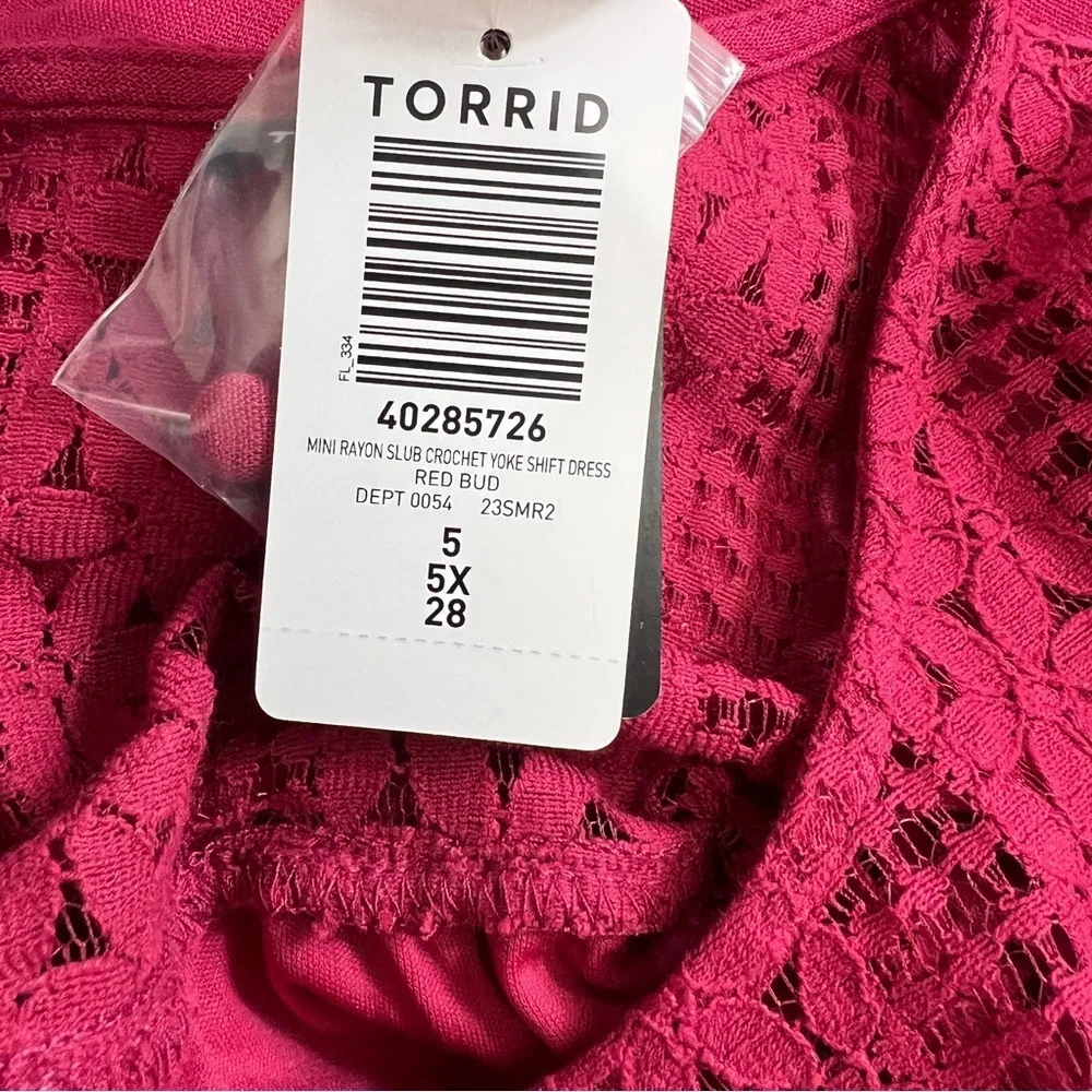 Torrid Pink Mini Dress - Picture 11 of 12